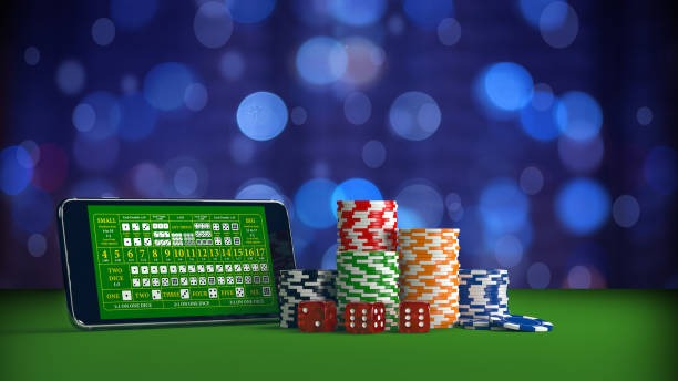 Number game selection interface showing 4D, 3D, and 2D variants with live draw countdown